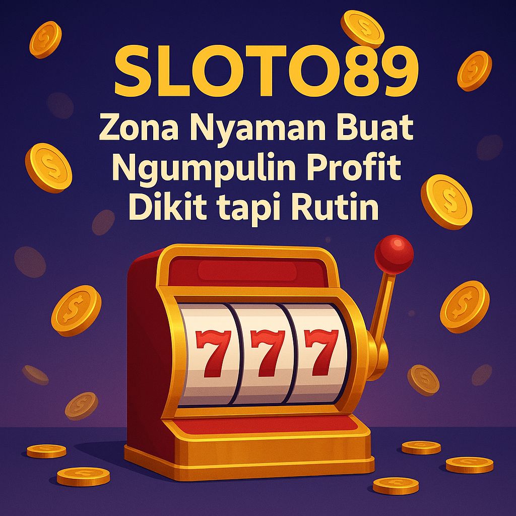 SLOTO89: Zona Nyaman Buat Ngumpulin Profit Dikit tapi Rutin